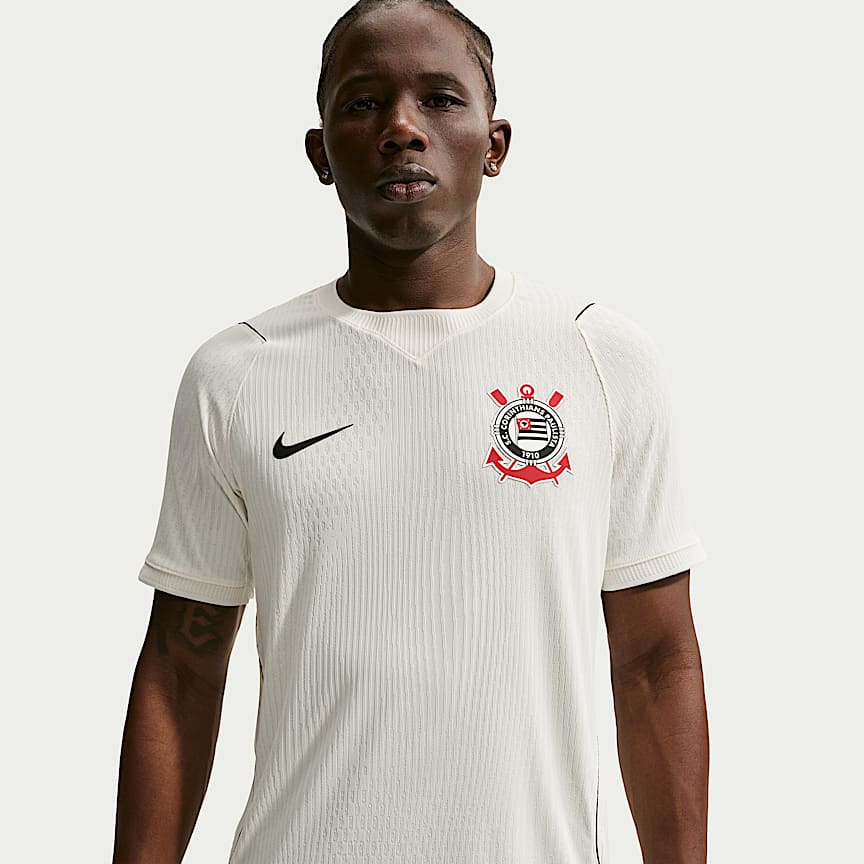 Nike Corinthians 半袖ジャージ S.C. Corinthians Away Men's Nike Dri-FIT Soccer Short-Sleeve